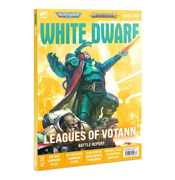 Miesięcznik WHITE DWARF 483 Grudzień 2022