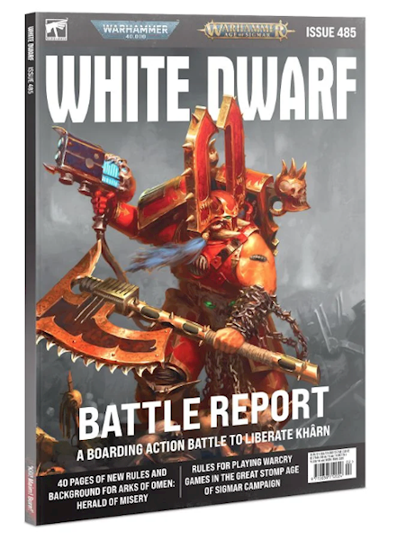 Miesięcznik WHITE DWARF 485 LUTY2023