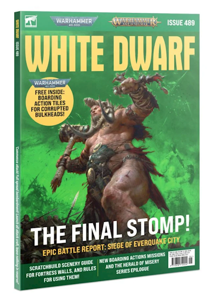 Miesięcznik WHITE DWARF wydanie czerwcowe nr 489