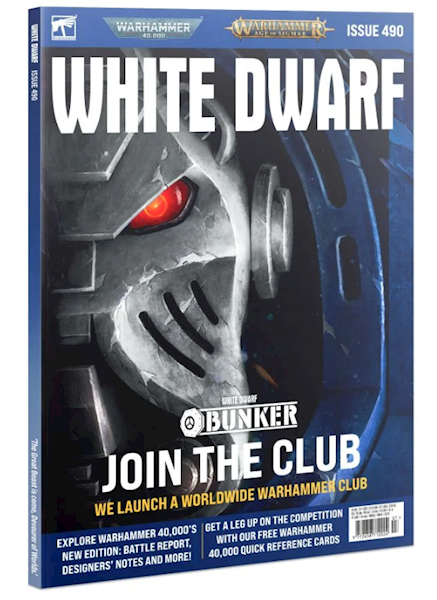 Miesięcznik White Dwarf numer 490