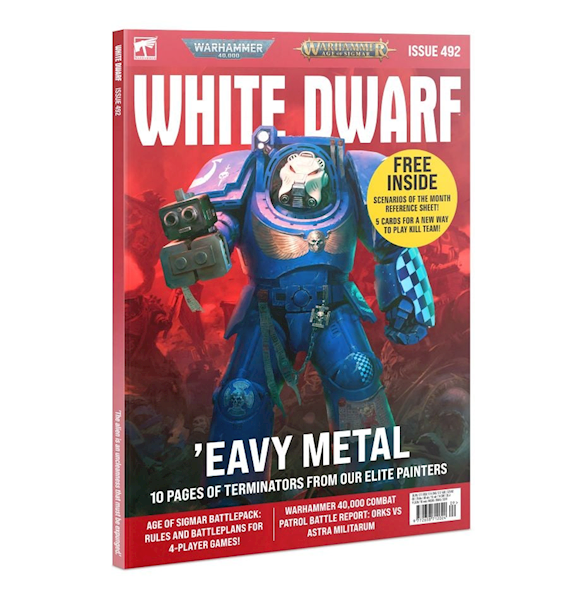 Miesięcznik WHITE DWARF Numer 492 (wrzesień 2023)