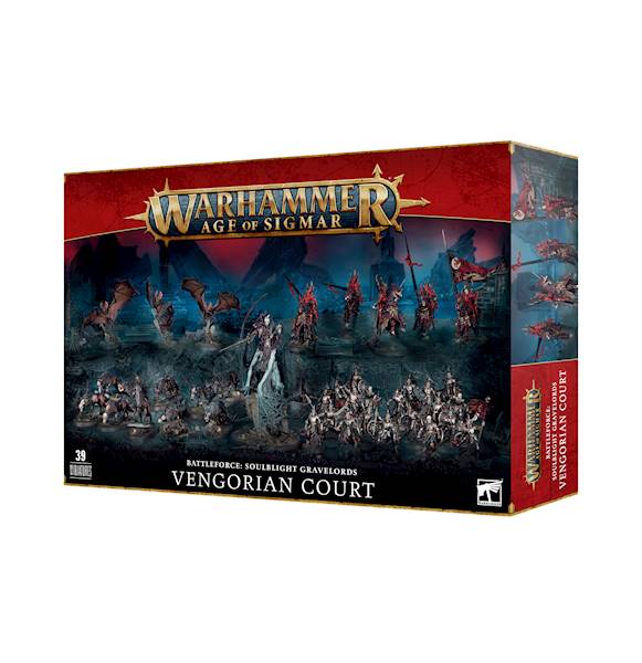 Soulblight Gravelords Vengorian Court - Battleforce 2023