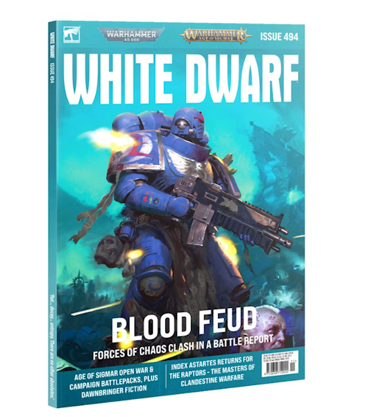 Miesięcznik White Dwarf Numer 494 - Listopad 2023