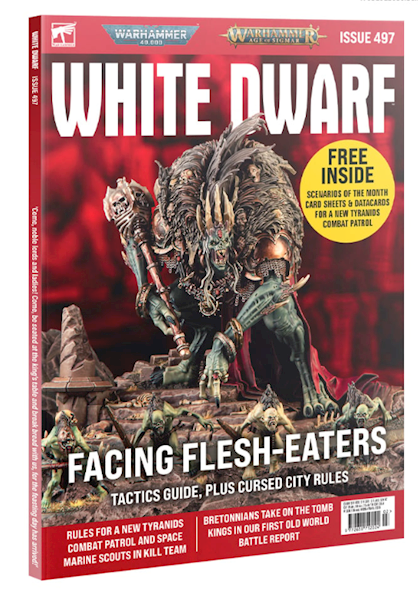Miesięcznik White Dwarf - Nr 497 Luty 2024