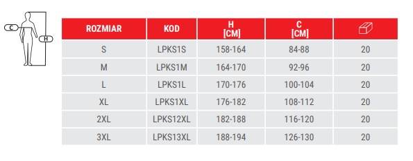 KURTKA SOFTSHELL LAHTI PRO LPKS1 CZARNA 3XL
