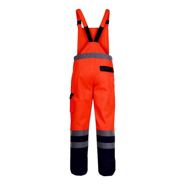 SPODNIE OSTRZEGAWCZE OGRODNICZKI LAHTI PRO L41104 POMARAŃCZOWE 3XL