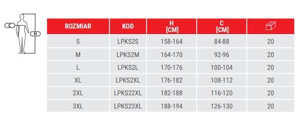 KURTKA SOFTSHELL Z KAPTUREM LAHTI PRO LPKS2 SZARA M