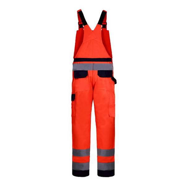 SPODNIE OSTRZEGAWCZE OGRODNICZKI LAHTI PRO L41106 POMARAŃCZOWE 2XL