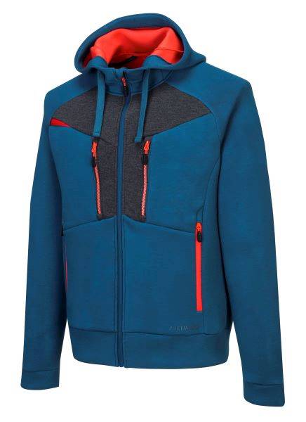 BLUZA ROBOCZA Z KAPTUREM PORTWEST DX4 METRO BLUE 2XL