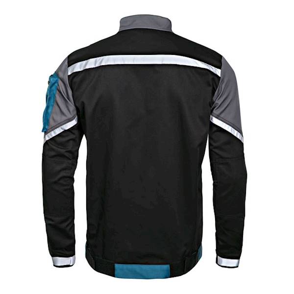 BLUZA ROBOCZA LAHTI PRO L40403 CZARNO SZARO TURKUSOWA XL