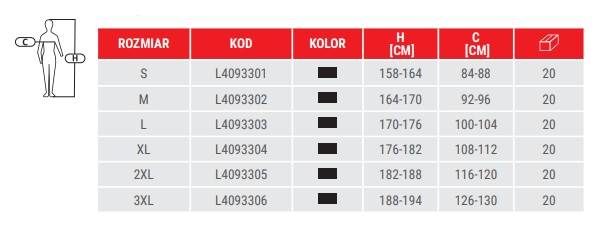 KURTKA SOFTSHELL Z KAPTUREM LAHTI PRO L40935 GRANATOWA 3XL