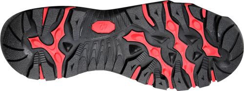 SANDAŁY ZAMSZOWE LAHTI PRO L30603 S1 SRA SZARO-CZERWONE 45