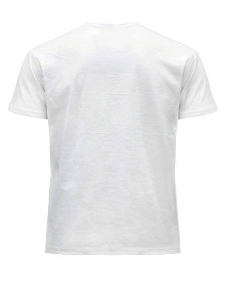 KOSZULKA Z KRÓTKIM RĘKAWEM T-SHIRT JHK TSRA190 BIAŁA S