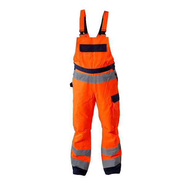 SPODNIE OSTRZEGAWCZE OGRODNICZKI LAHTI PRO L41106 POMARAŃCZOWE 2XL