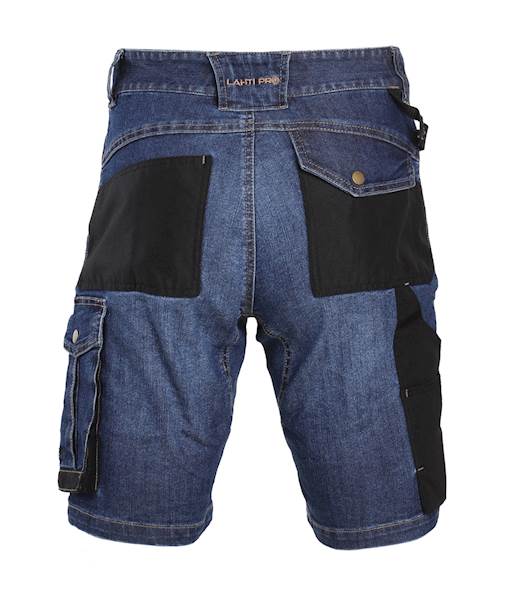 SPODENKI ROBOCZE JEANSOWE LAHTI PRO L40707 NIEBIESKIE L