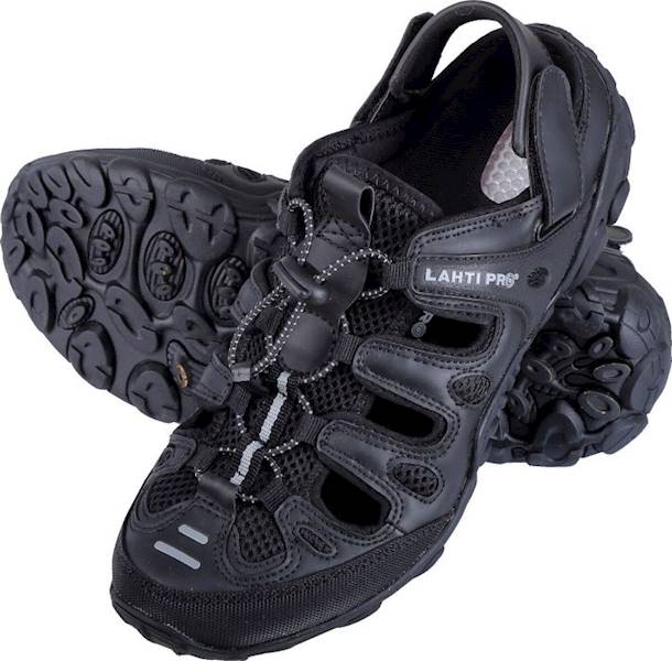 SANDAŁY TREKKINGOWE LAHTI PRO L30611 SZARO CZARNE 42