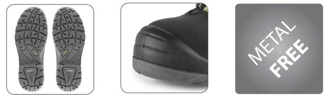 TRZEWIKI CXS UNIVERSE METEOR S3 CZARNO ZIELONE 47