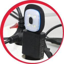 CZAPKA AKRYLOWA Z OŚWIETLENIEM LED LAHTI PRO CZARNA