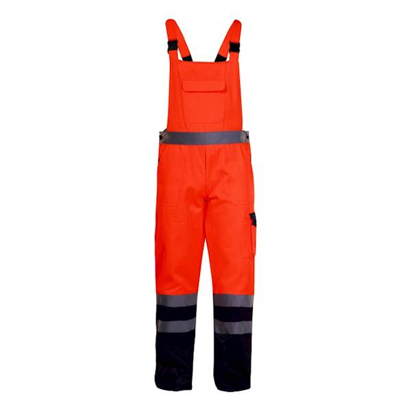 SPODNIE OSTRZEGAWCZE OGRODNICZKI LAHTI PRO L41104 POMARAŃCZOWE XL