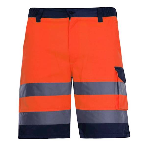KRÓTKIE SPODENKI OSTRZEGAWCZE LAHTI PRO L40702 POMARAŃCZOWE M