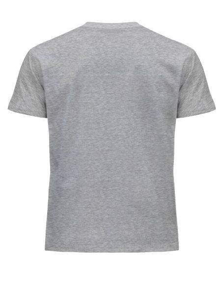 KOSZULKA Z KRÓTKIM RĘKAWEM T-SHIRT JHK TSRA190 SZARA 3XL