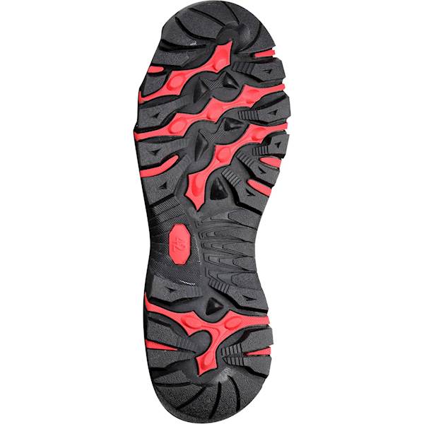 SANDAŁY ZAMSZOWE LAHTI PRO L30603 S1 SRA SZARO-CZERWONE 47