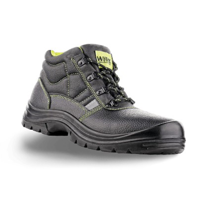 TRZEWIKI VM FOOTWEAR STOCKHOLM S1 FO SR CZARNO-ZIELONE 42