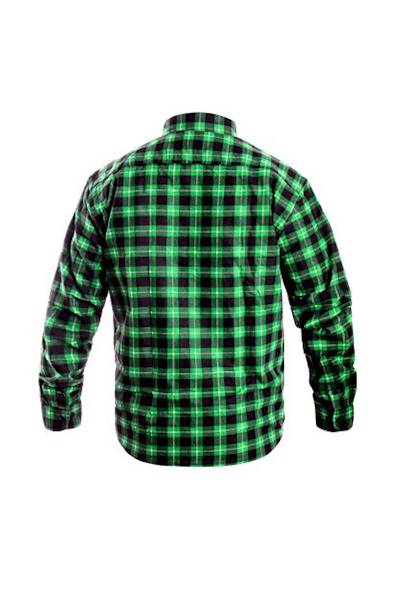 KOSZULA ROBOCZA FLANELOWA CXS TOM ZIELONA 44