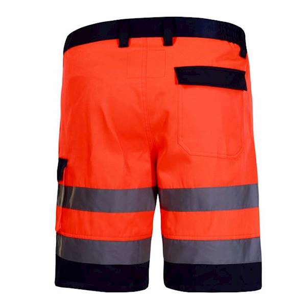 KRÓTKIE SPODENKI OSTRZEGAWCZE LAHTI PRO L40702 POMARAŃCZOWE 3XL