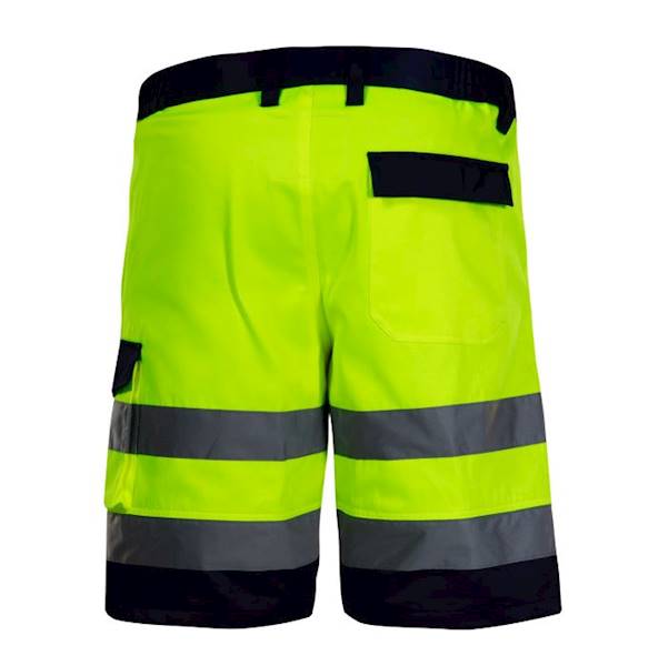KRÓTKIE SPODENKI OSTRZEGAWCZE LAHTI PRO L40701 ŻÓŁTE L