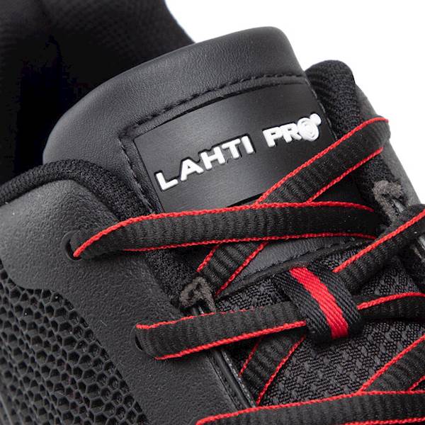 PÓŁBUTY LAHTI PRO L30417 S1 SRC CZARNO-CZERWONE 42