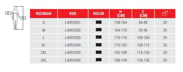 KURTKA SOFTSHELL Z KAPTUREM LAHTI PRO L40933 CZARNA 2XL