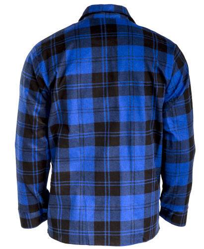 KOSZULA FLANELOWA LAHTI PRO L41808 NIEBIESKO-CZARNA S
