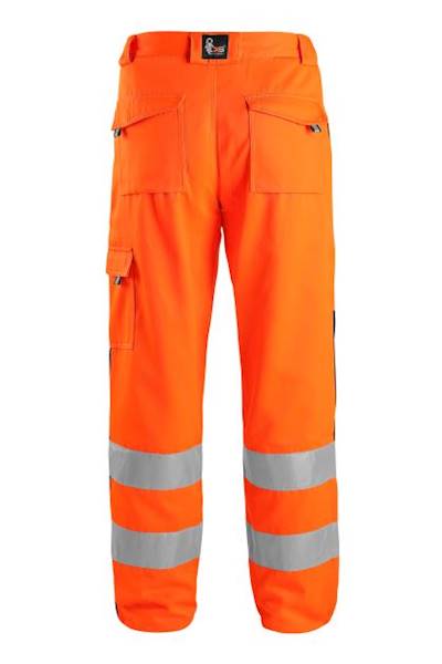 SPODNIE ROBOCZE CXS NORWICH POMARAŃCZOWO GRANATOWE 52