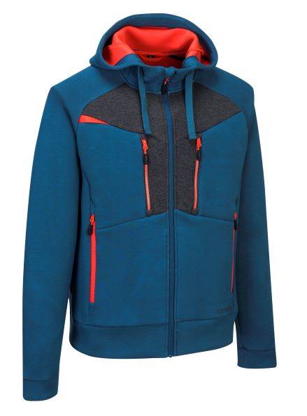 BLUZA ROBOCZA Z KAPTUREM PORTWEST DX4 METRO BLUE 2XL