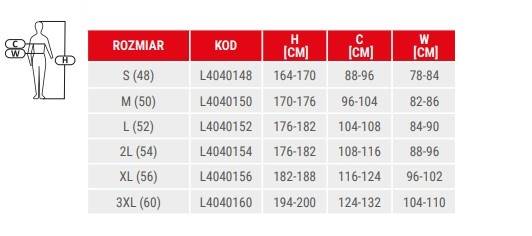 BLUZA ROBOCZA LAHTI PRO L40401 BEŻOWA 2L (54)
