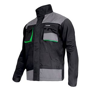 BLUZA ROBOCZA LAHTI PRO L40407 CZARNO SZARO ZIELONA 3XL (60)