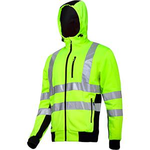 BLUZA OSTRZEGAWCZA LAHTI PRO L40124 ŻÓŁTA S