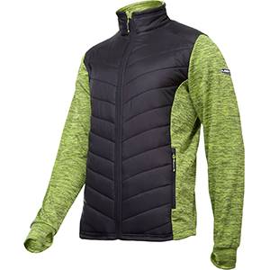 BLUZA OCIEPLANA LAHTI PRO L40123 ZIELONO-CZARNA S