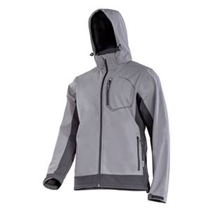 KURTKA SOFTSHELL Z KAPTUREM LAHTI PRO LPKS2 SZARA M