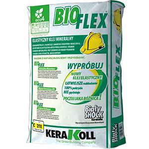 ELASTYCZNA ZAPRAWA KLEJOWA KERAKOLL BIOFLEX 25 KG BIAŁA