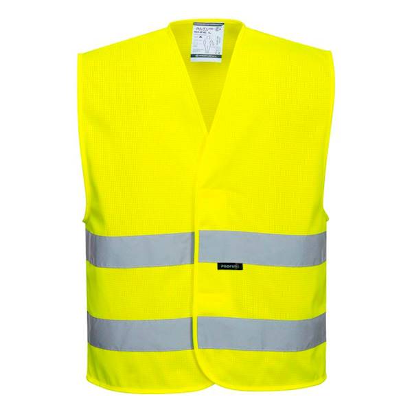 KAMIZELKA ROBOCZA OSTRZEGAWCZA SIATKOWA ALTUS2 ŻÓŁTA 3XL