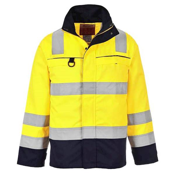 BLUZA ROBOCZA TRUDNOPALNA OSTRZEGAWCZA ŻÓŁTA L