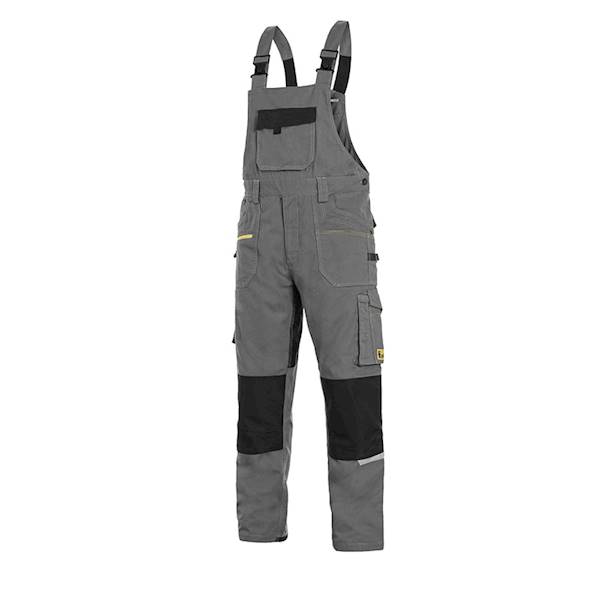SPODNIE ROBOCZE OGRODNICZKI CXS STRETCH SZARO-CZARNE 48