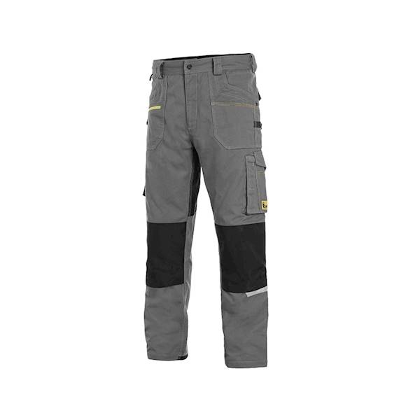 SPODNIE ROBOCZE  PAS CXS STRETCH SZARO-CZARNE 56