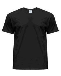 KOSZULKA Z KRÓTKIM RĘKAWEM T-SHIRT JHK TSRA190 CZARNA XL