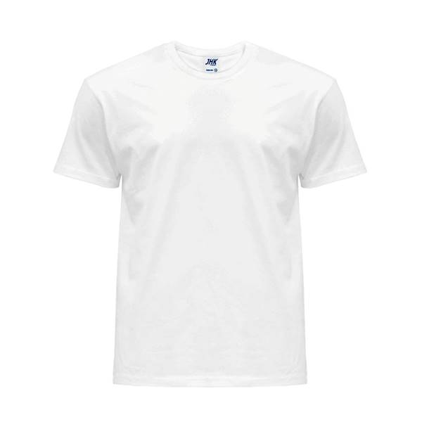 KOSZULKA Z KRÓTKIM RĘKAWEM T-SHIRT JHK TSRA190 BIAŁA S