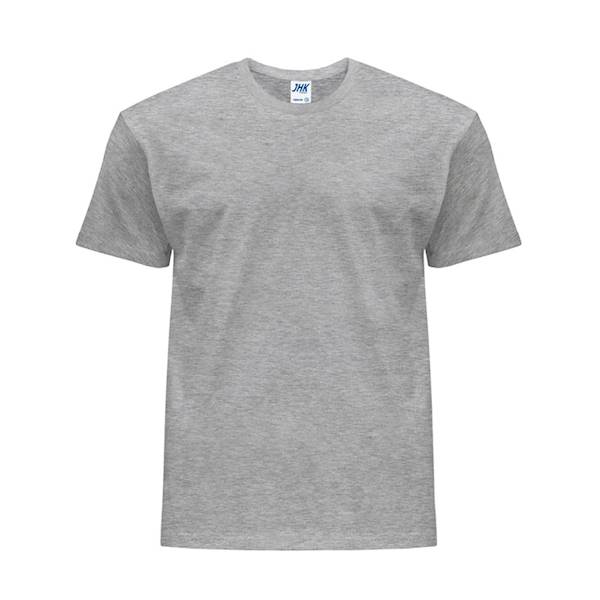KOSZULKA Z KRÓTKIM RĘKAWEM T-SHIRT JHK TSRA190 SZARA L