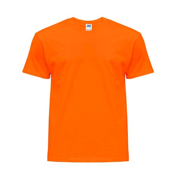 KOSZULKA Z KRÓTKIM RĘKAWEM T-SHIRT JHK TSRA190 POMARAŃCZOWA L