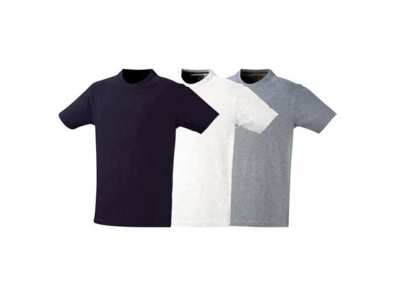 KOSZULKA Z KRÓTKIM RĘKAWEM T-SHIRT KAPRIOL 3-PACK M
